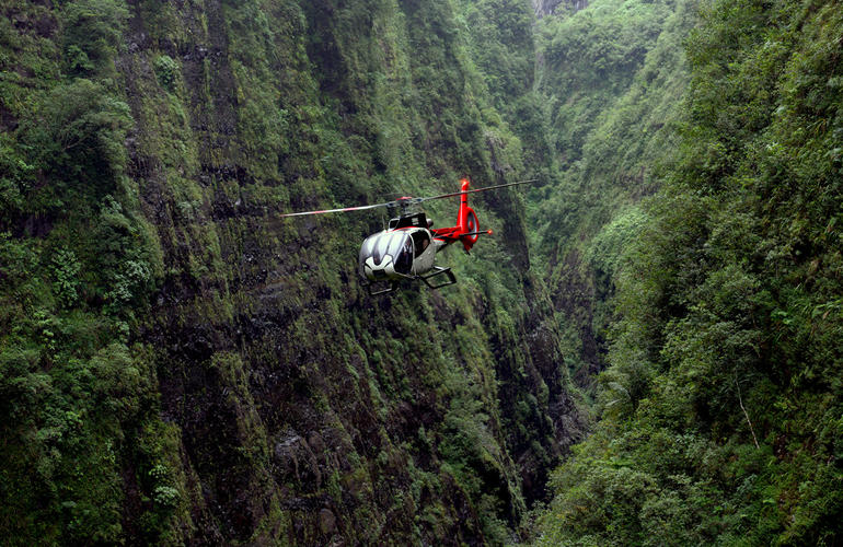 helicoptere réunion