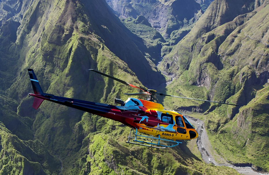 Prix hélicoptère à la Réunion