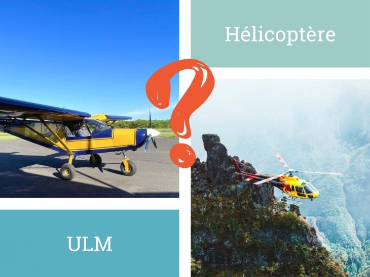 ULM ou hélicoptère à la Réunion