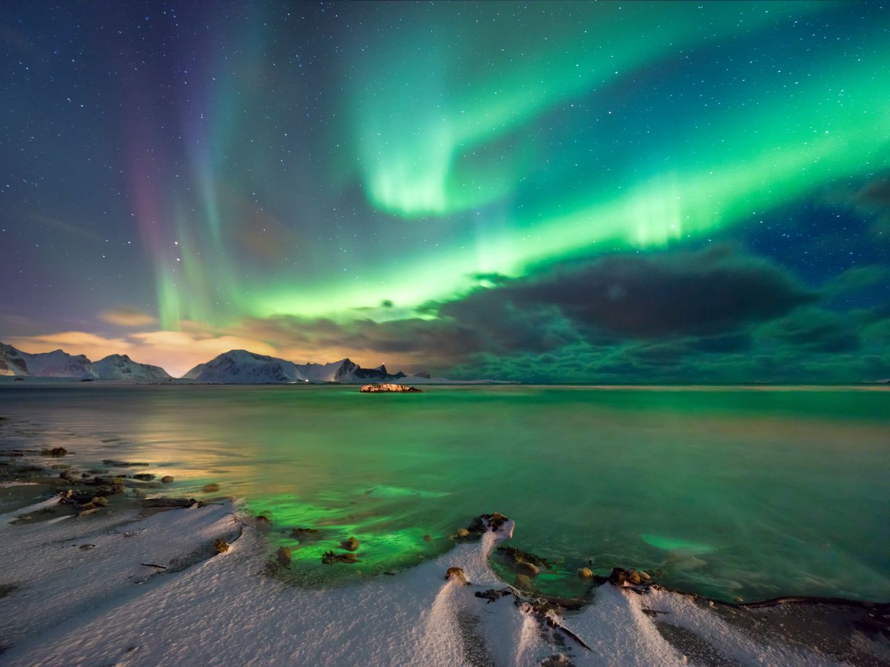 En vidéo : magnifique aurore boréale dans le ciel suédois